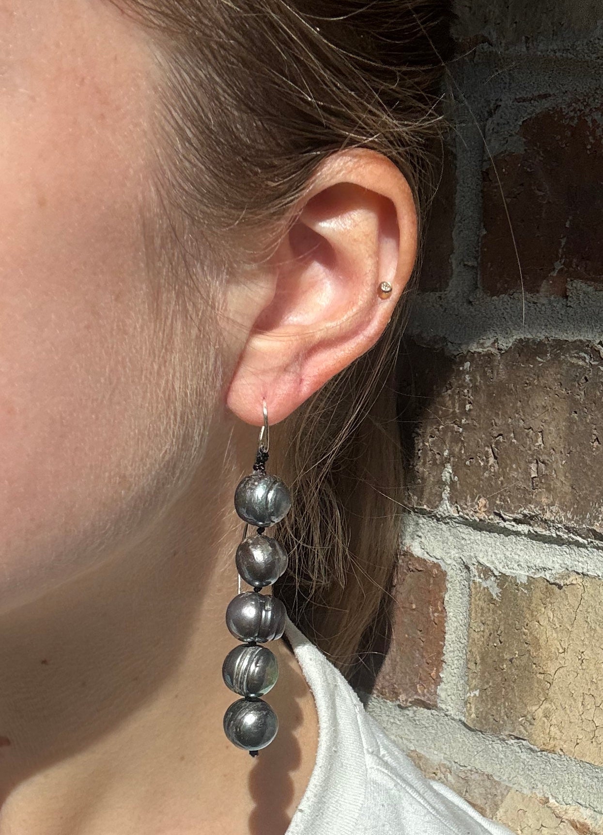 Fresh Water Pearl Drop Earrings